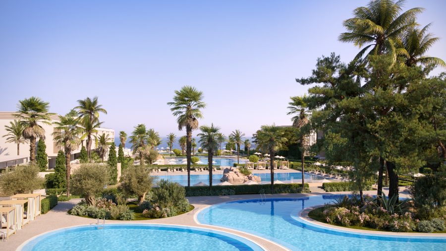 Ómicron ya afecta al turismo: caen casi 20 puntos las reservas hoteleras para el puente de diciembre - Ikos Andalusia Pool ikos estepona desire