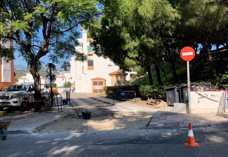 Estepona conecta las calles Frente Bolillón y San Fernando - vial Estepona conecta las calles Frente Bolillón y San Fernando - vial