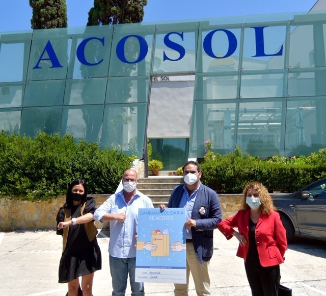 Acosol dona 1.000 € a Bancosol a través de su Campaña Solidaria - 26 05 20 Foto 2 Entrega Bancosol