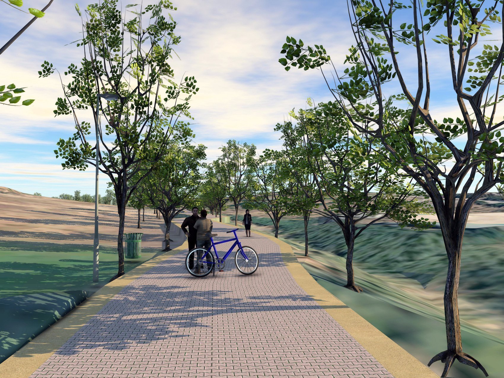 El Ayuntamiento de Estepona licita la obra del corredor fluvial para crear espacios peatonales y de ocio junto al Arroyo de Las Cañas - infografía arroyo LAs cañas El Ayuntamiento de Estepona licita la obra del corredor fluvial para crear espacios peatonales y de ocio junto al Arroyo de Las Cañas - infografía arroyo LAs cañas