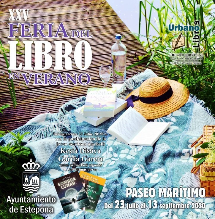 La Feria del Libro en Verano celebra su 25 aniversario en el Paseo Marítimo de Estepona - 200723 Feria del Libro en Verano La Feria del Libro en Verano celebra su 25 aniversario en el Paseo Marítimo de Estepona - 200723 Feria del Libro en Verano