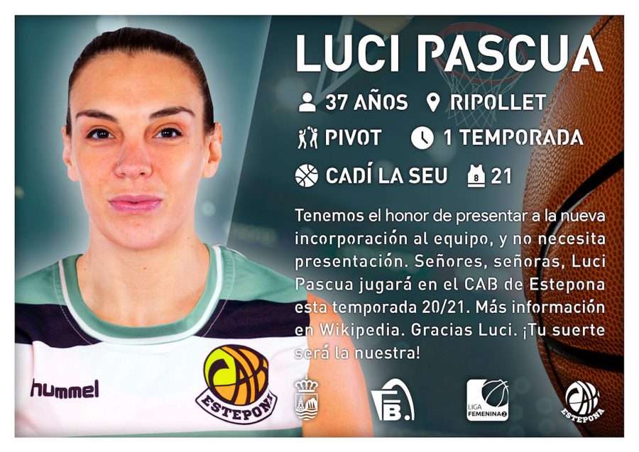 El CAB Estepona ficha a Luci Pascua, histórica del baloncesto español - luci pascua El CAB Estepona ficha a Luci Pascua, histórica del baloncesto español - luci pascua