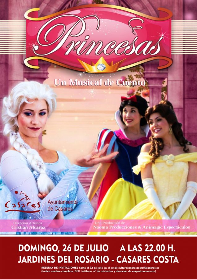 El musical intantil 'Princesas' llega a Casares Costa - princesas El musical intantil 'Princesas' llega a Casares Costa - princesas