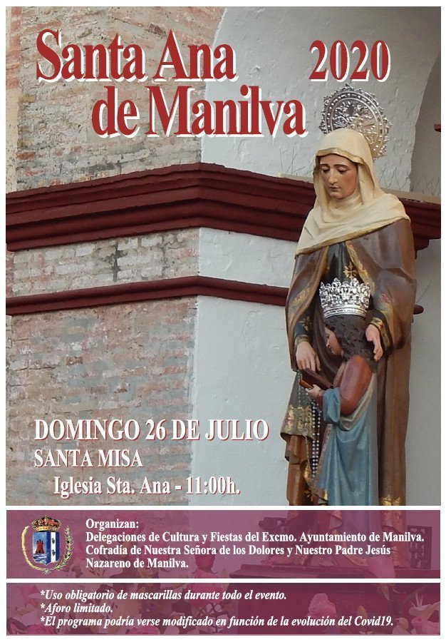 Manilva celebrará Santa Ana: actos y horarios - santaana Manilva celebrará Santa Ana: actos y horarios - santaana