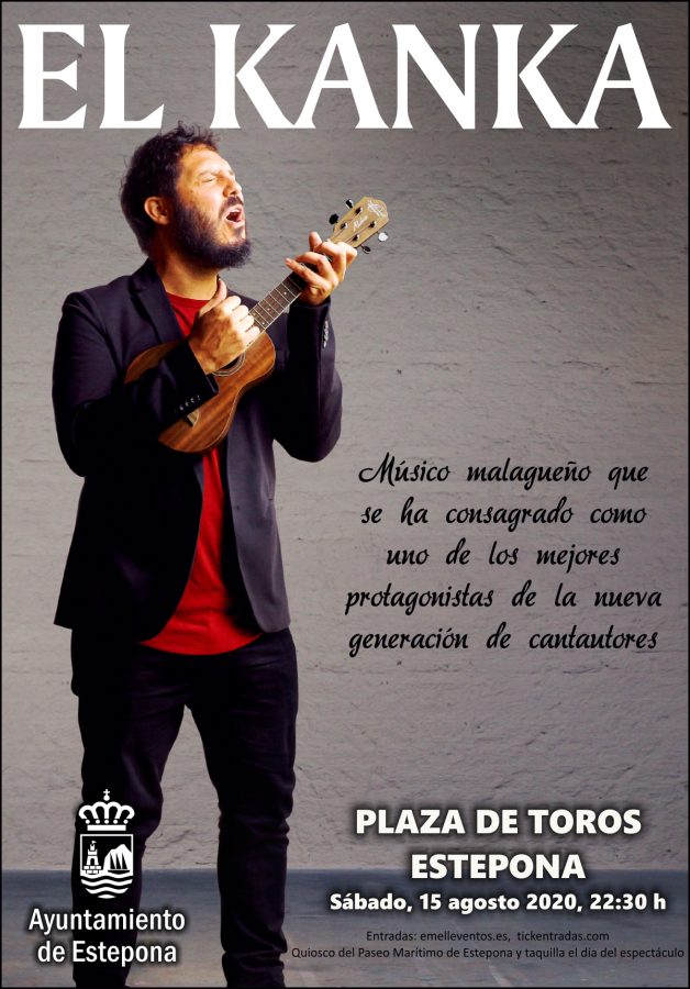 El Kanka se une a cautivar a Estepona con su música en un concierto íntimo - 200815 El Kanka Cartel El Kanka se une a cautivar a Estepona con su música en un concierto íntimo - 200815 El Kanka Cartel