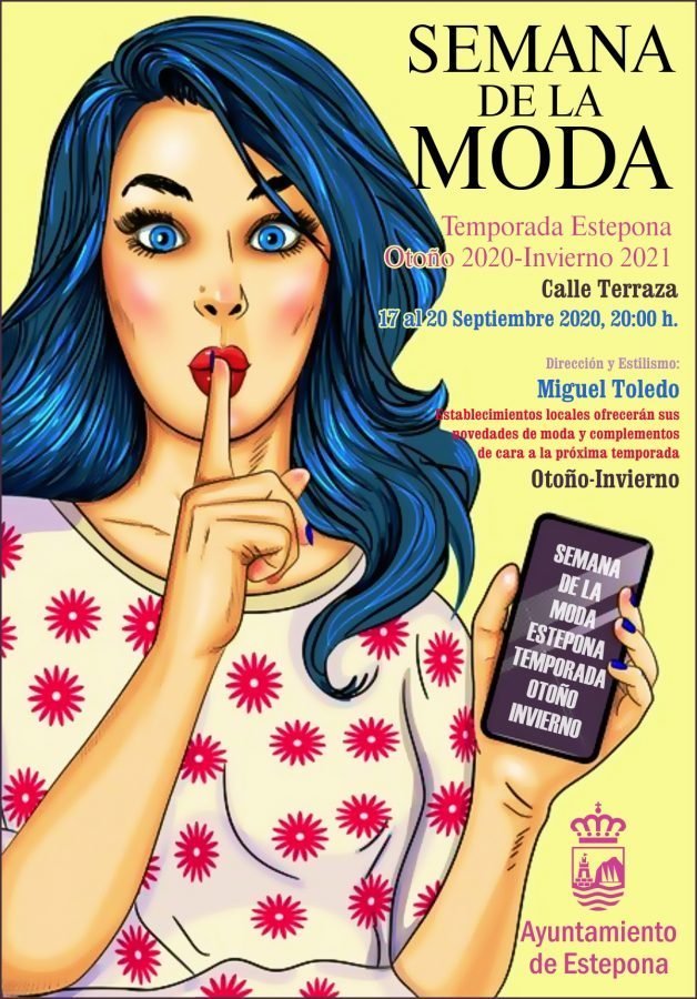 El primer Concurso de Jóvenes Diseñadores en la Semana de la Moda de Estepona - 200917 Semana de la moda Cartel El primer Concurso de Jóvenes Diseñadores en la Semana de la Moda de Estepona - 200917 Semana de la moda Cartel