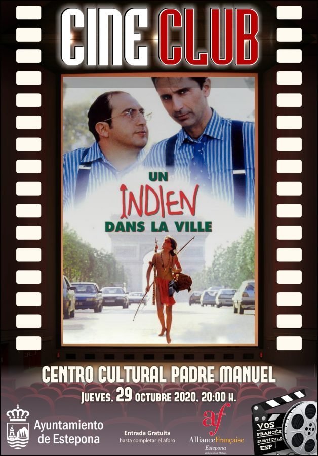 El Cine-Club proyecta 'Un indien dans la ville', en versión original en francés y subtitulada en castellano - 201029 Cine Club Un indien dans la ville El Cine-Club proyecta 'Un indien dans la ville', en versión original en francés y subtitulada en castellano - 201029 Cine Club Un indien dans la ville
