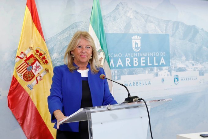 Marbella pedirá reabrir su actividad "en el momento en el que la curva baje de los 1.000 casos" - Angeles Munoz Ángeles Muñoz, alcaldesa de Marbella.
