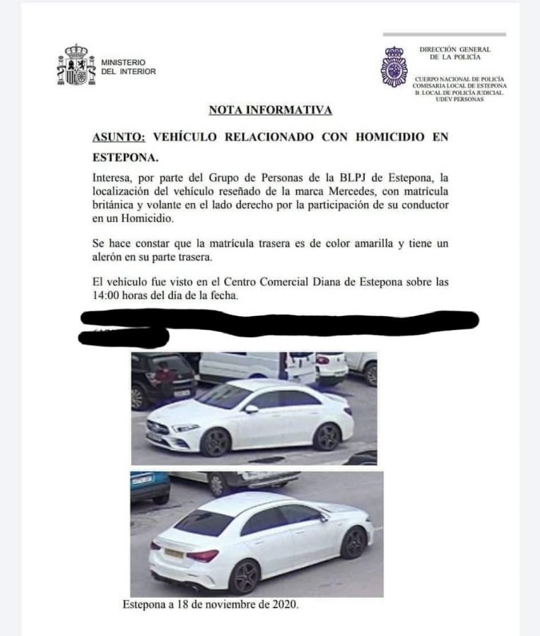 Las redes se llenan de fotos del coche que conducía el agresor del joven fallecido - 20201119 170447 Las redes se llenan de fotos del coche que conducía el agresor del joven fallecido - 20201119 170447
