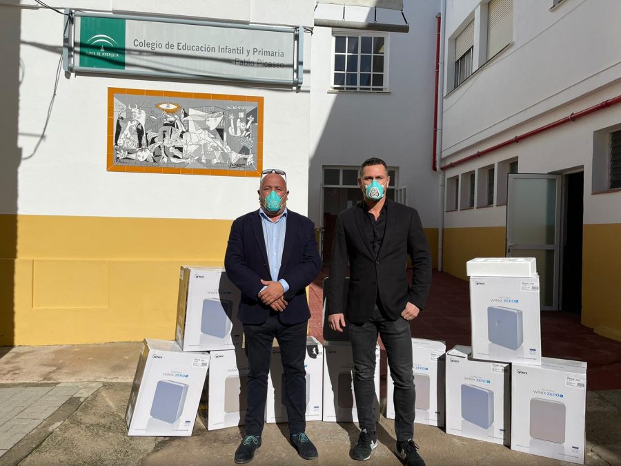 El colegio Pablo Picasso de Manilva adquiere nueve purificadores de aire para sus aulas - colegio pablo picasso El colegio Pablo Picasso de Manilva adquiere nueve purificadores de aire para sus aulas - colegio pablo picasso
