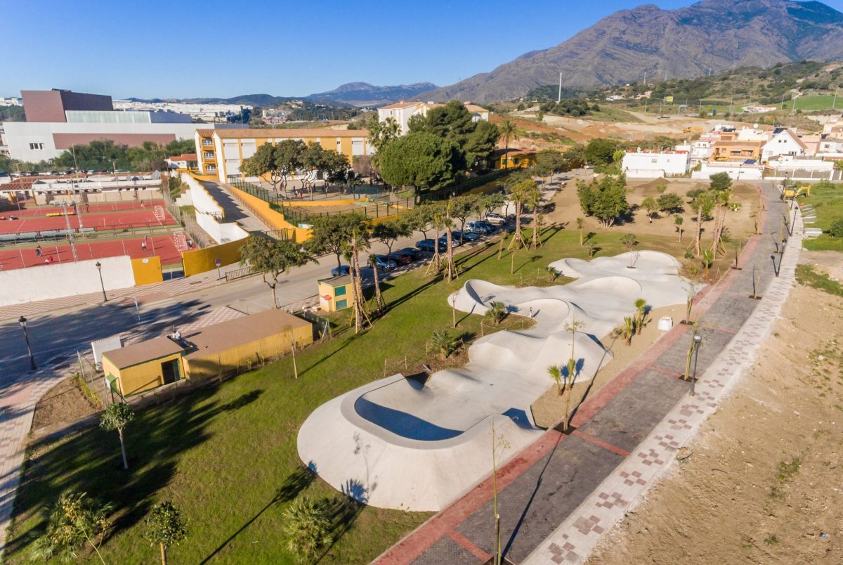 Estepona contará con una nueva instalación deportiva para practicar skateboard, roller, scooter y BMX - PUMTRACK1