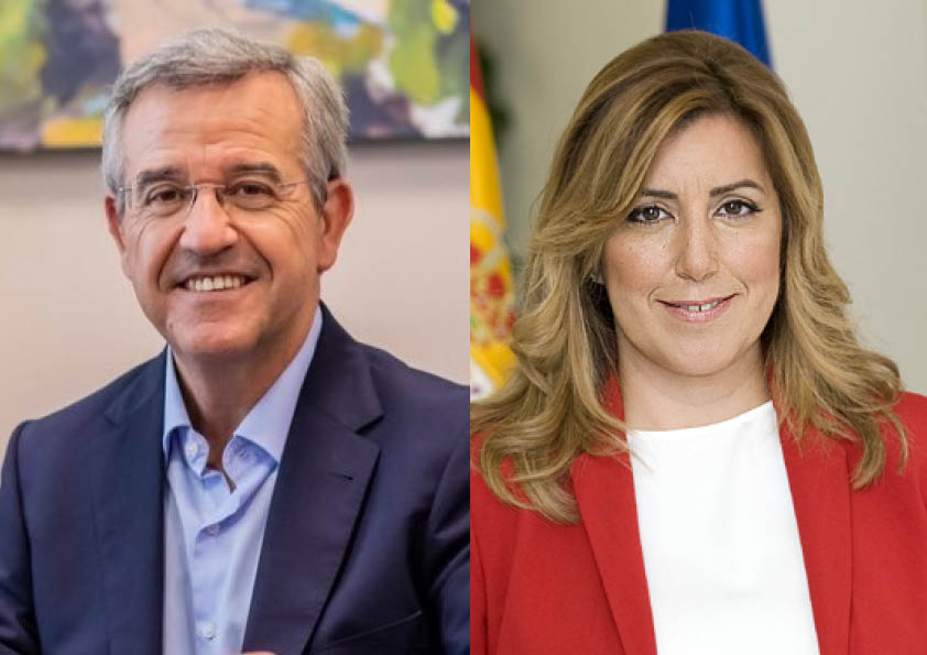 García Urbano se acuerda de Susana Díaz y su labor por el Hospital de Estepona una vez en funcionamiento - gu y sd García Urbano se acuerda de Susana Díaz y su labor por el Hospital de Estepona una vez en funcionamiento - gu y sd