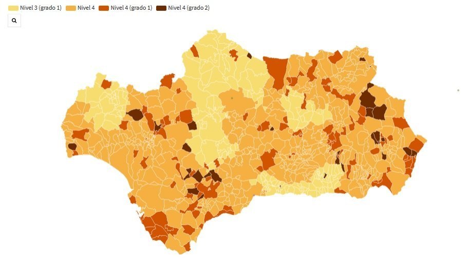 La Junta decide esta semana cuándo restablece la movilidad entre provincias - mapa covid La Junta decide esta semana cuándo restablece la movilidad entre provincias - mapa covid