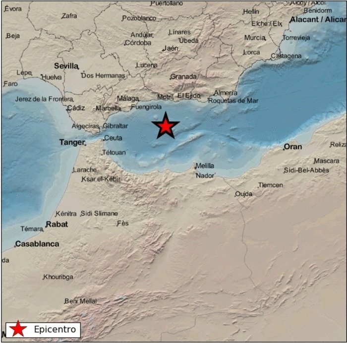 Registrado un seísmo de 1,8 grados en el Mar de Alborán, 150 kilómetros al sureste de Marbella - terremoto Registrado un seísmo de 1,8 grados en el Mar de Alborán, 150 kilómetros al sureste de Marbella - terremoto