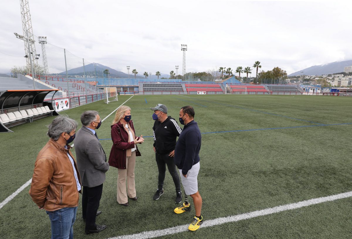 Las obras del Estadio municipal Antonio Naranjo de San Pedro Alcántara alcanza el 50% de su ejecución - 0H3A1898 Las obras del Estadio municipal Antonio Naranjo de San Pedro Alcántara alcanza el 50% de su ejecución - 0H3A1898