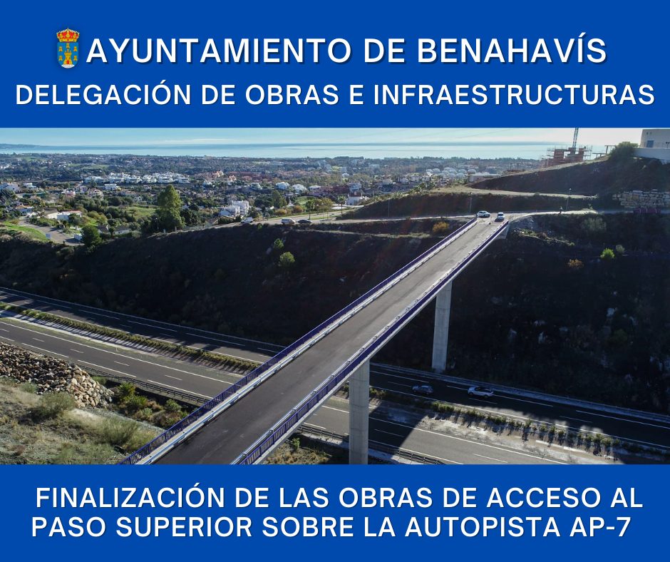 Finalizan las obras de acceso al paso superior sobre la autopista AP-7 en Benahavís - 178584303 1626079287584069 2527853878213684086 n Finalizan las obras de acceso al paso superior sobre la autopista AP-7 en Benahavís.