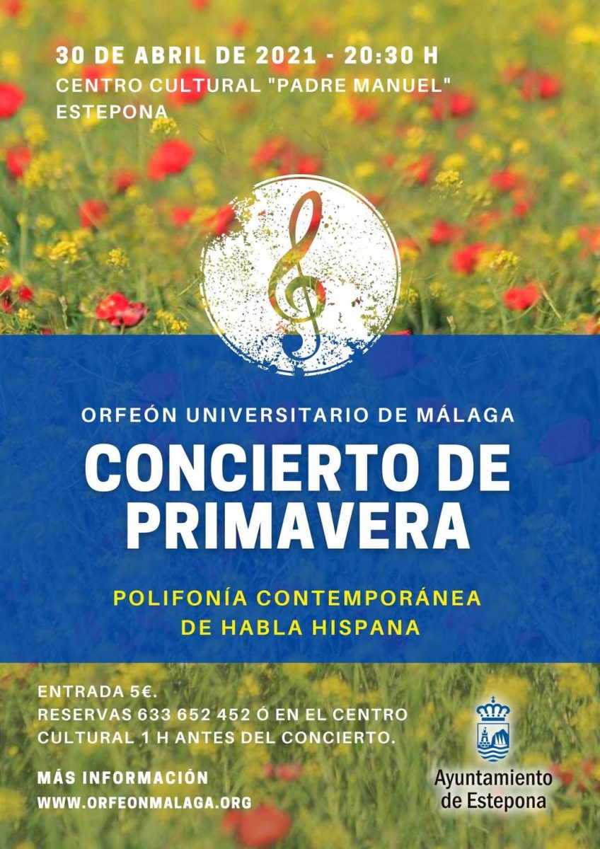 El Orfeón Universitario de Málaga actuará en Estepona - Concierto El Orfeón Universitario de Málaga actuará en Estepona - Concierto