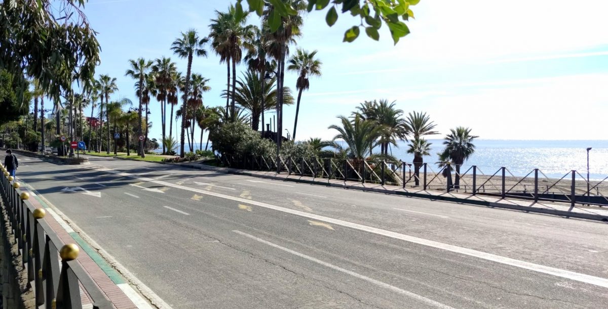 Estepona instalará cámaras inteligentes para controlar el tráfico en 72 puntos del municipio - IMG 20210211 WA0007 1 Zona del puente de La Cala en Estepona. Archivo