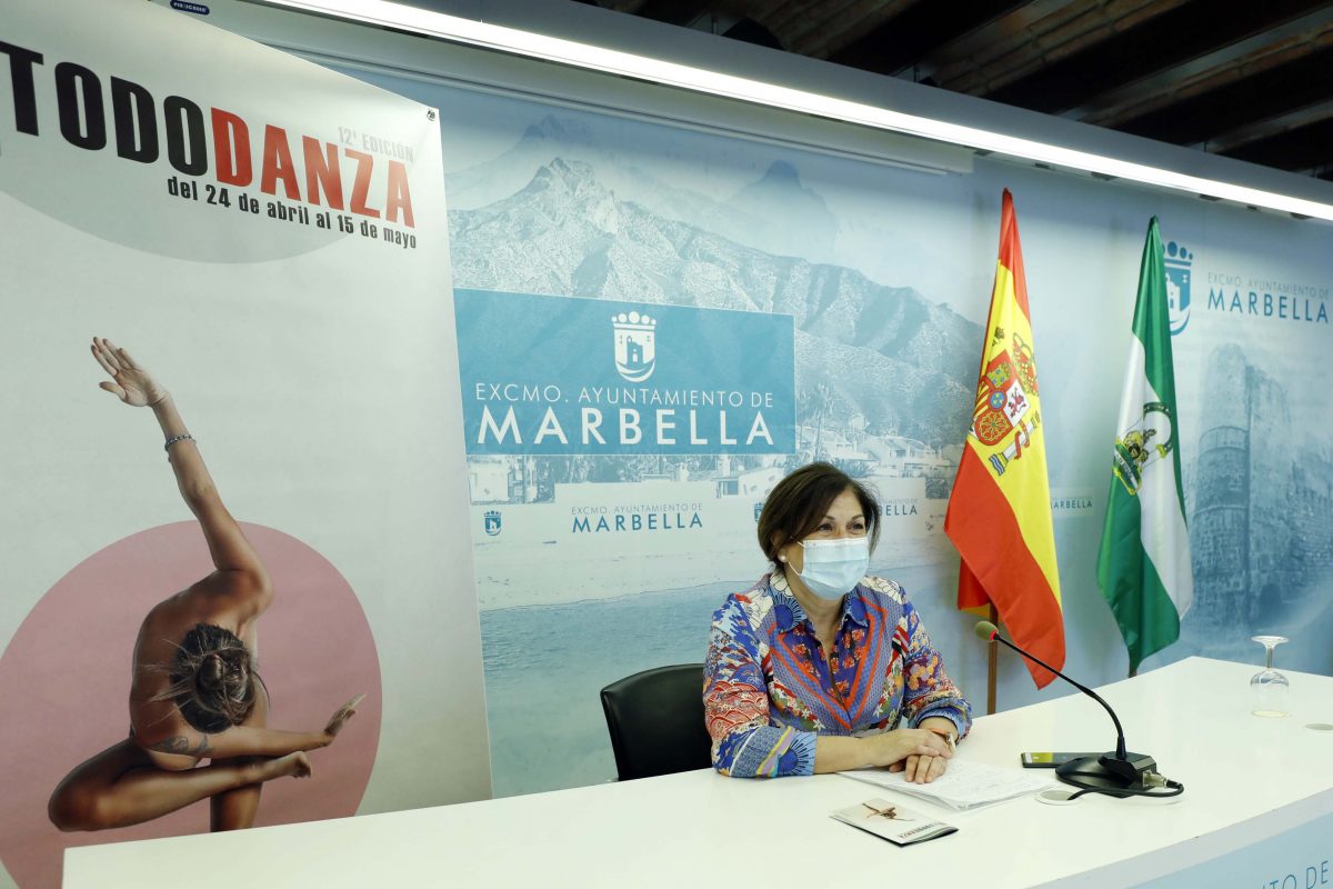 Tradición y vanguardia se fusionan en el Festival de Marbella Todo Danza con una programación de calidad - MG 2869 Carmen Díaz presenta el Festival 'Todo Danza'.