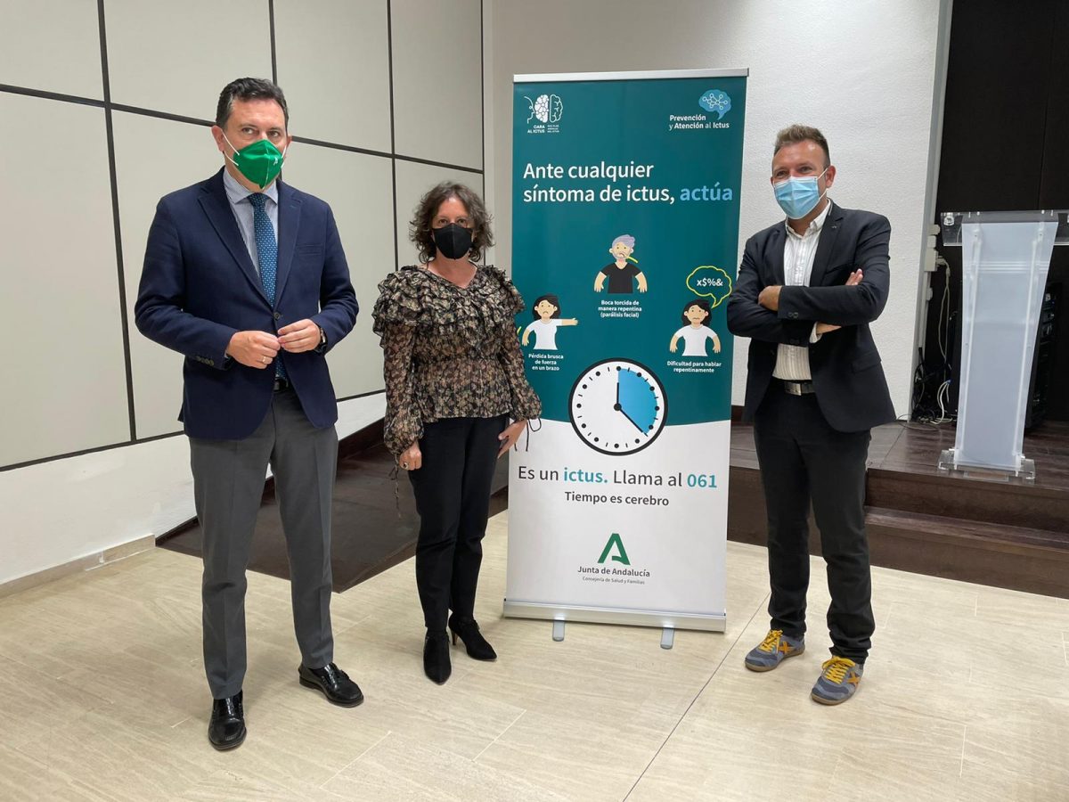 'Es un ictus. Llama al 061', nueva campaña de prevención para identificar los síntomas y signos de la enfermedad - foto acto presentación