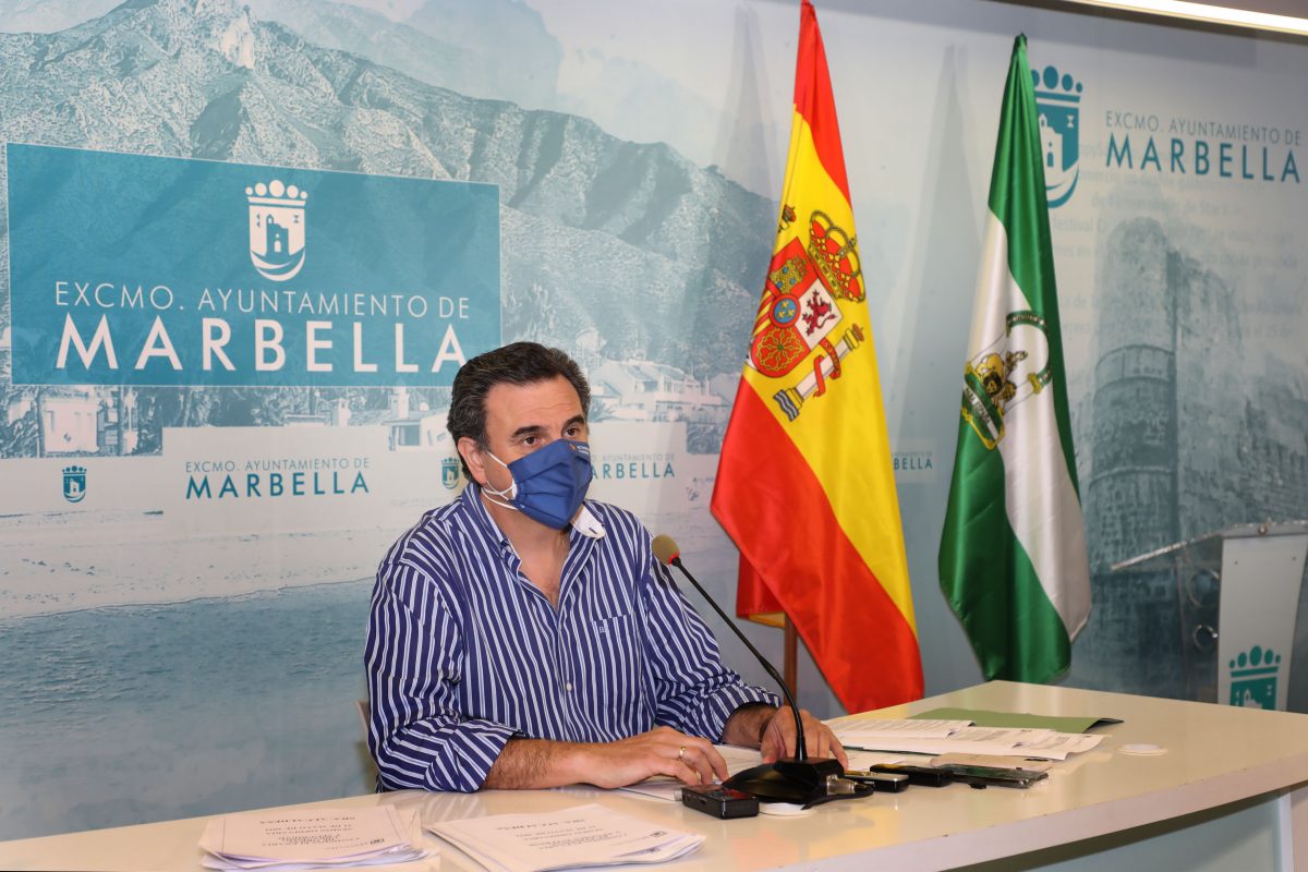 El Ayuntamiento de Marbella incrementa su patrimonio de bienes en más de 31 millones de euros - 0H3A7570 1 El portavoz del Ejecutivo local, Félix Romero.
