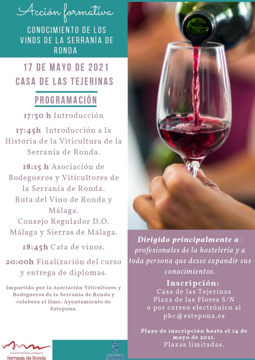 Jornada formativa de 'Vinos de Ronda', en Estepona.