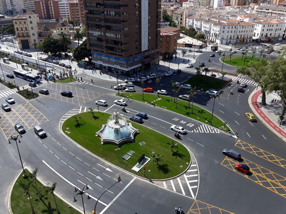 El 73 por ciento de las calles de Málaga capital limitan la velocidad máxima a 30 km/h a partir del martes - Avenida de Andalucia Avenida de Andalucía Málaga