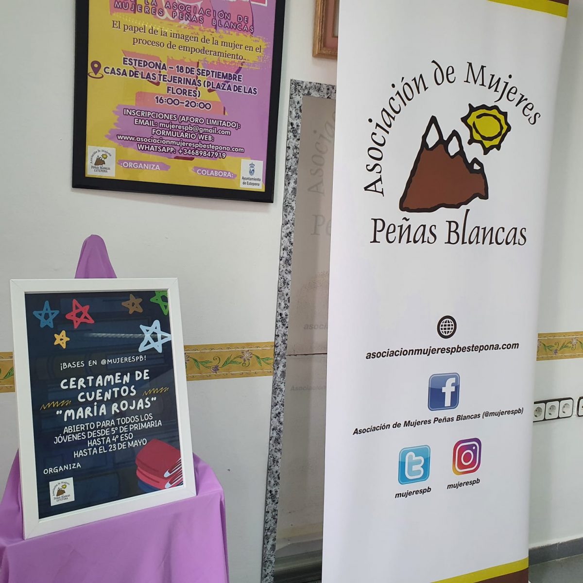 Premios de 100, 150 y 200 euros en papelería en el Certamen Cuentos 'María Rojas' - WhatsApp Image 2021 05 05 at 12.52.14 Certamen Cuentos 'María Rojas', de la Asociación de Mujeres de Peñas Blancas.