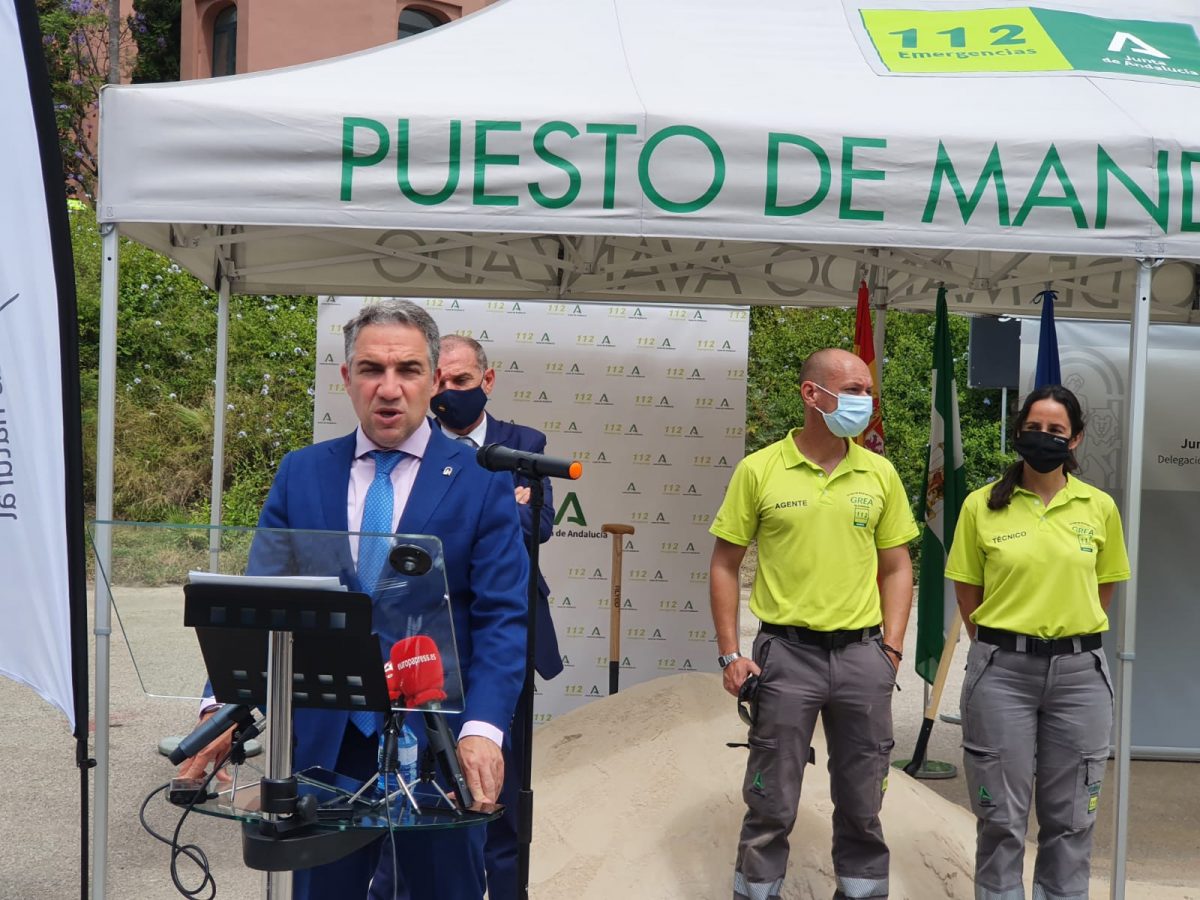Bendodo asegura que en julio se vacunará a los menores de 40 años para obtener la inmunidad del 70% en verano - WhatsApp Image 2021 05 26 at 12.41.40 Elías Bendodo durante el acto en Benahavís. / D.MACÍAS