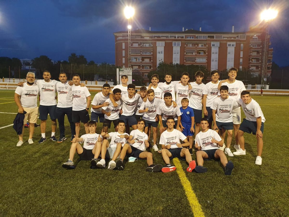 El Cadete A del Estepona hace historia tras ascender a categoría autonómica - cadete a El Cadete A del Estepona hace historia tras ascender a categoría autonómica - cadete a