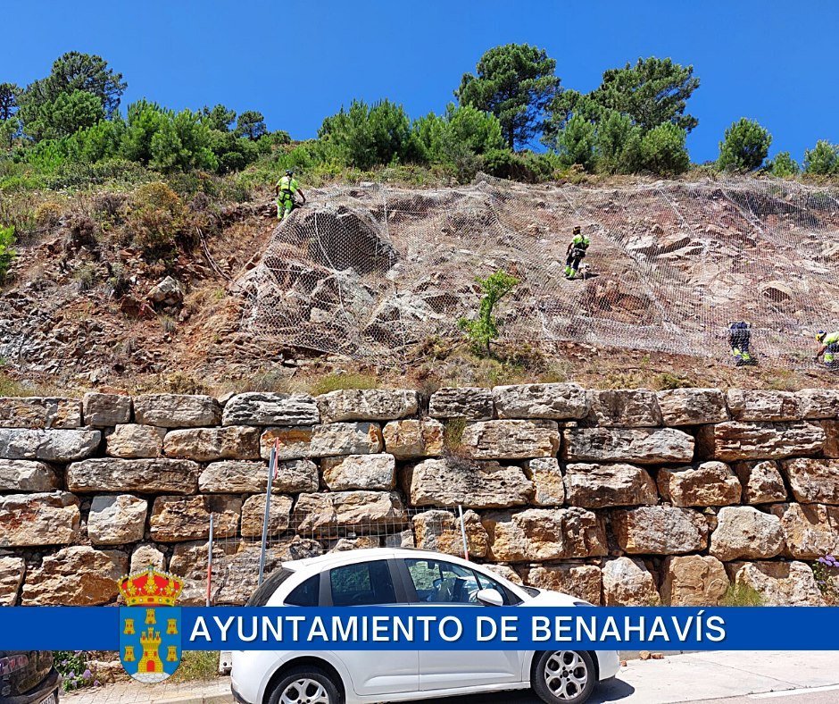 Finalizados los trabajos de estabilización de taludes en calle Margarita, Camino del Cementerio y zona Cuartel de la Guardia Civil - 203597903 1664375480421116 4437518666275166265 n Benahavís trabajos de estabilización