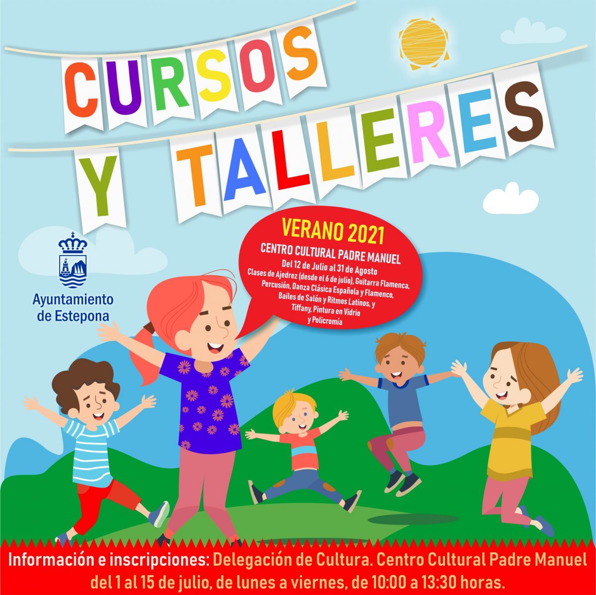 Se abre el plazo de inscripción en los Cursos de Verano el 1 de julio - 210712 Cursos de Verano 160X160 cursos de verano Estepona