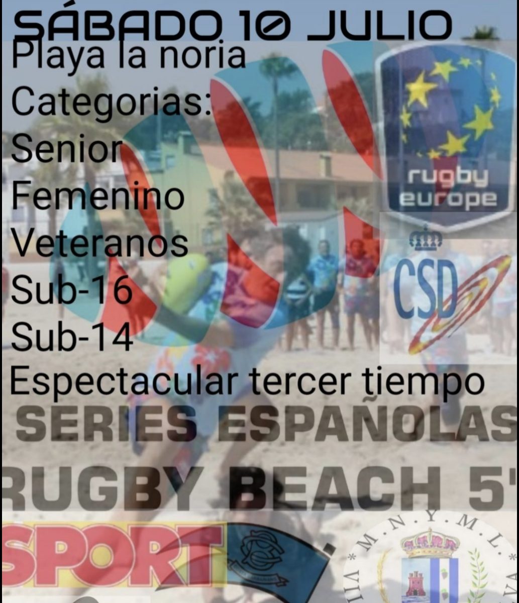 Las Series Españolas de Rugby Beach vuelven a Manilva el próximo 10 de julio - Captura de pantalla 2021 06 15 a las 18.36.05 Series Españolas Rugby Beach 5, en Manilva.