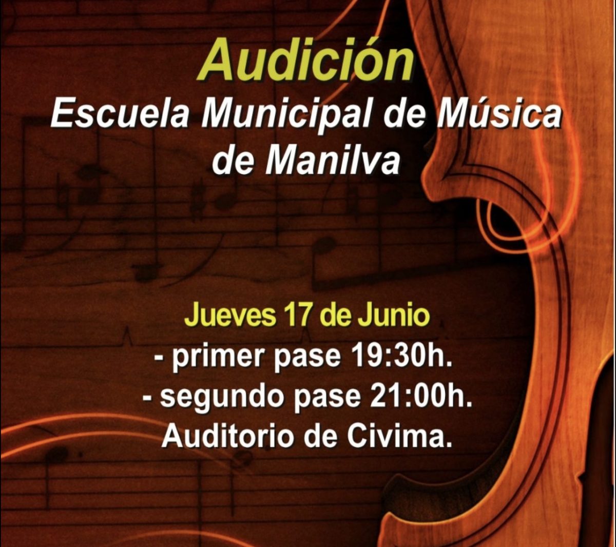 Las audiciones de Fin de Curso de la Escuela de Música Manilva se celebran este jueves - Captura de pantalla 2021 06 16 a las 17.46.42 Audiciones de la Escuela Municipal de Música de Manilva.