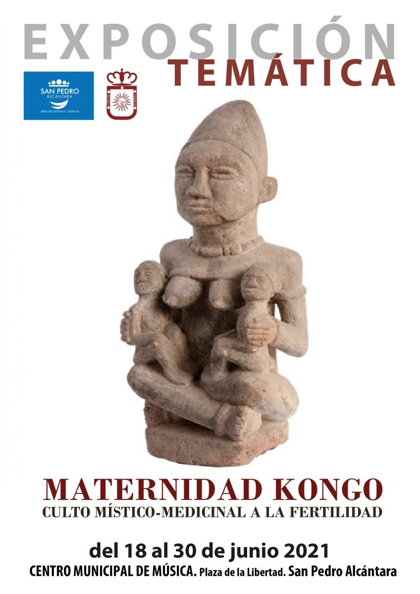 El Centro Cultural San Pedro acogerá una exposición sobre la maternidad en el Congo - Cartel Expo Kongo page 0001 Exposición 'Maternidad Kongo'
