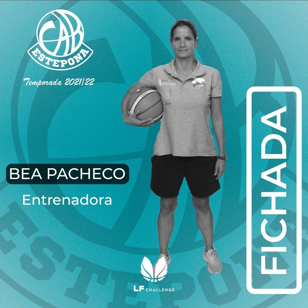 Bea Pacheco, nueva entrenadora del CAB Estepona en Liga Femenina Challenge - Fichaje Bea Pacheco Bea Pacheco CAB Estepona entrenadora baloncesto