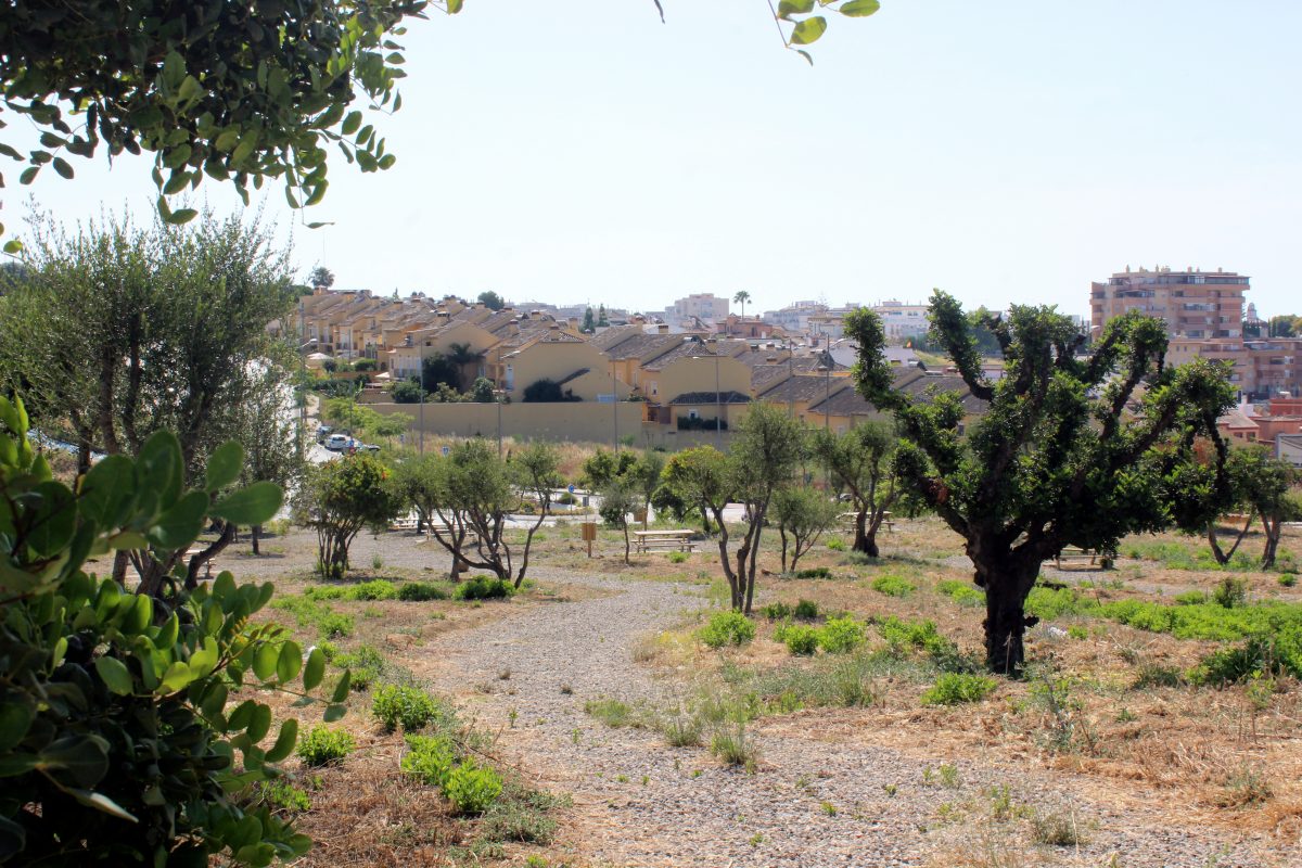 Entorno Juan Benítez, en la ronda norte de Estepona.