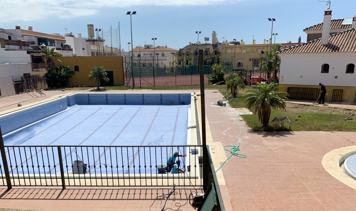 El polideportivo de Cancelada ampliará la oferta de deportes acuáticos en la ciudad - Foto polideportivo Cancelada Polideportivo de Cancelada.