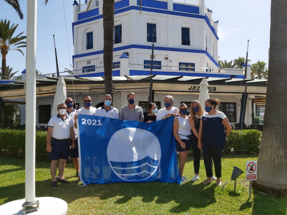 La Bandera Azul en el Puerto Deportivo de Estepona: 24 años de calidad, servicio y sostenibilidad - WhatsApp Image 2021 06 11 at 11.30.03 Presentación de la Bandera Azul del Puerto Deportivo de Estepona. / I.DUARTE