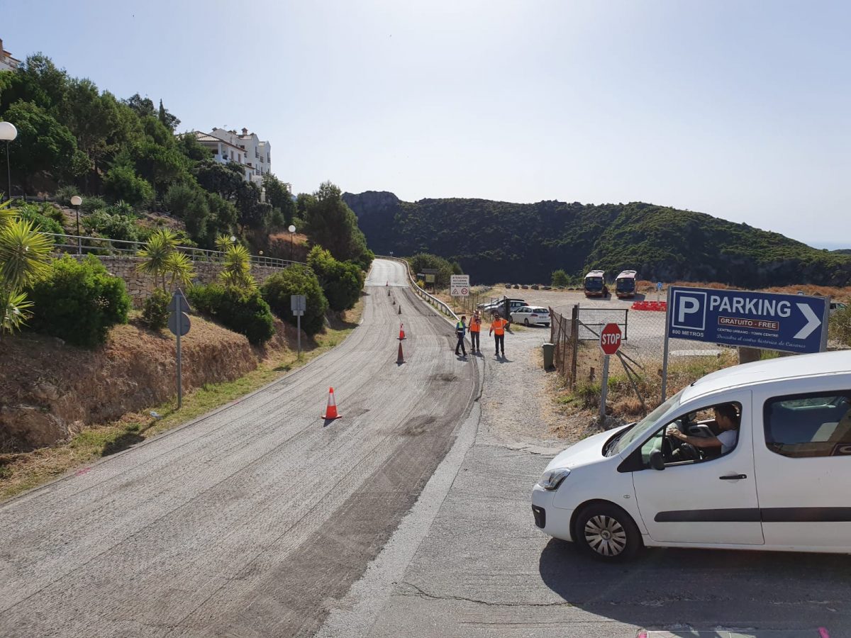 Comienzan las obras de mejora de la entrada al CEIP Blas Infante desde la MA-8.300 - 209366856 3034925636789690 3690726228841732502 n Obras en la entrada del CEIP Blas Infante, en Casares.