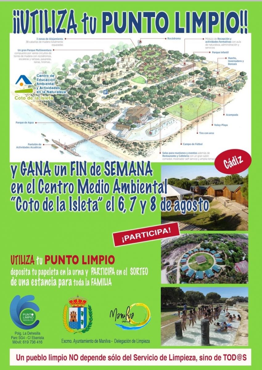 Manilva ofrece un fin de semana con todos los gastos pagados para que se haga uso del punto limpio - 8EDCE653 BB70 41B9 8D91 4675F3C20DF6 Manilva ofrece un fin de semana con todos los gastos pagados para que se haga uso del punto limpio - 8EDCE653 BB70 41B9 8D91 4675F3C20DF6