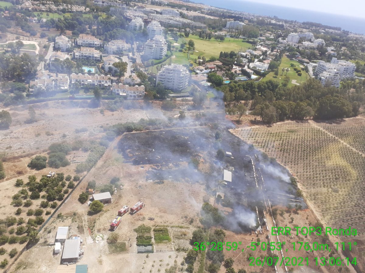 Declarado un incendio en Benahavís - E7N Declarado un incendio en Benahavís - E7N