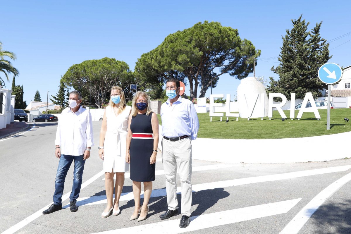 Marbella mejora la movilidad peatonal e iluminación de la avenida de Las Cumbres de Las Chapas - OTM8230 Ángeles Muñoz Avenida las cumbre de las Chapas