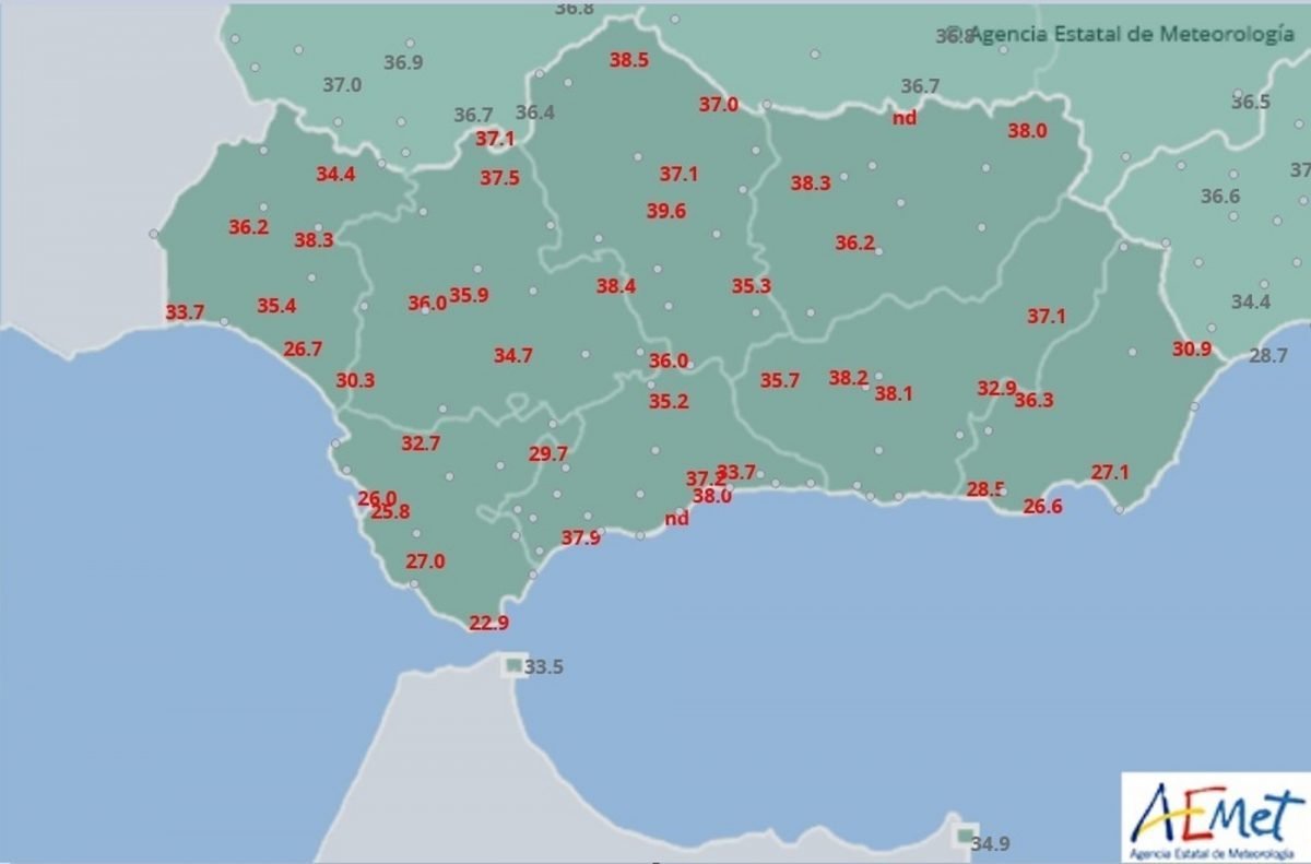 Estepona registró este domingo la segunda temperatura más alta de la provincia: 37,9 grados - Sin titulo 2 Estepona registró este domingo la segunda temperatura más alta de la provincia: 37,9 grados - Sin titulo 2