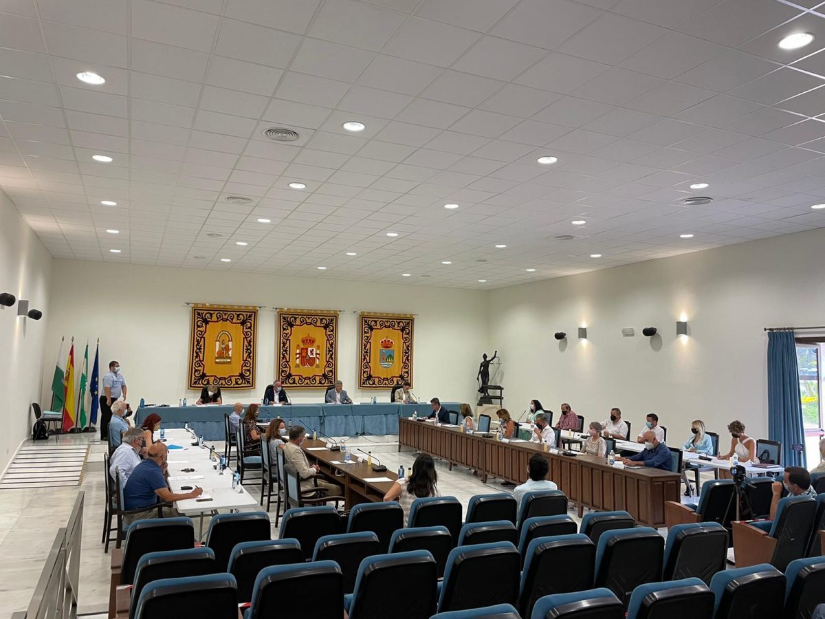 El PSOE responde al alcalde de Estepona: "Trata de responsabilizarnos de la gestión de otros" - WhatsApp Image 2021 07 29 at 16.59.53 Pleno ordinario mes de julio en Estepona. / D.MACÍAS