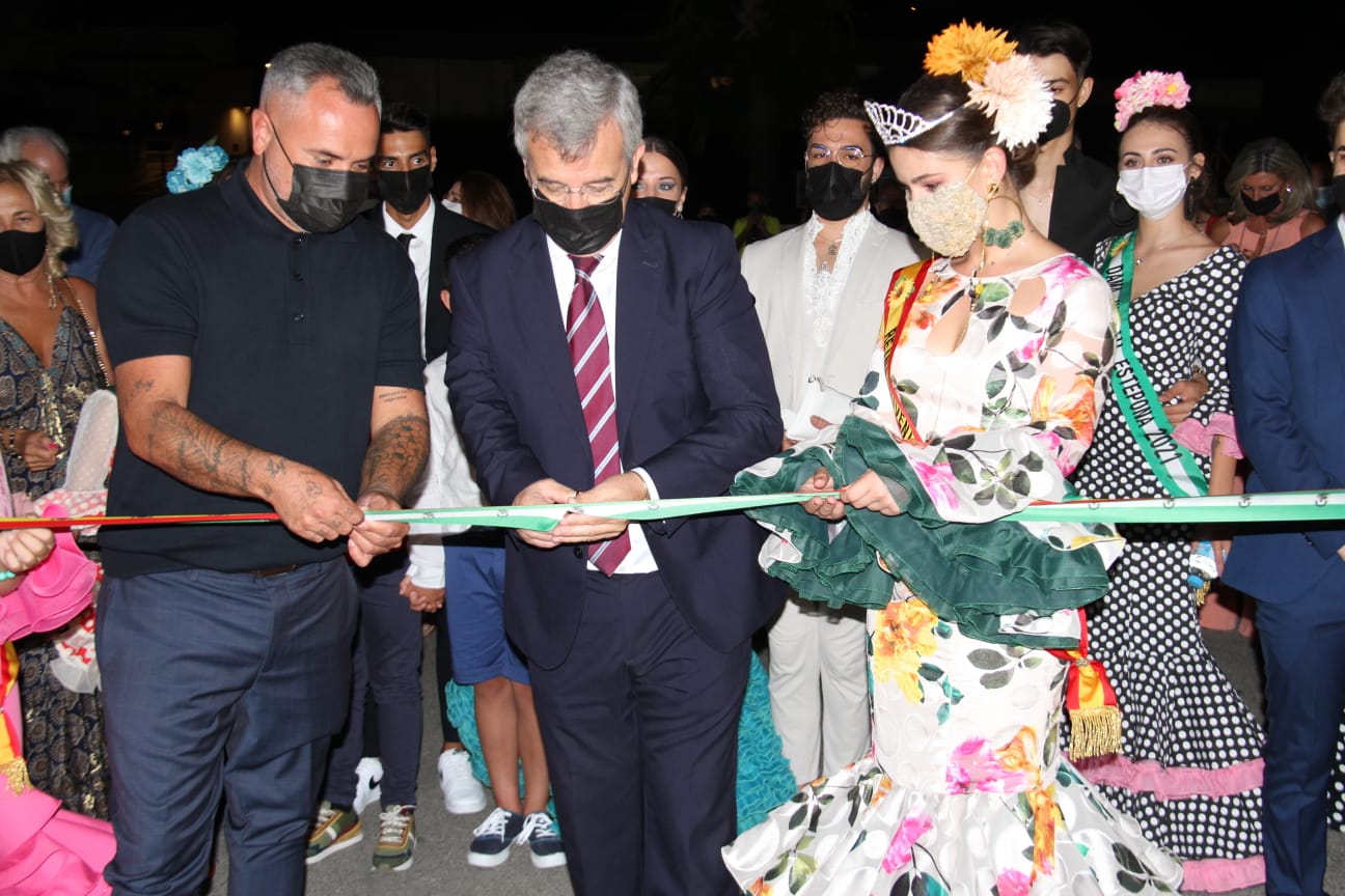 Estepona inicia su feria y fiestas, marcada por las medidas de seguridad y la ausencia de actuaciones multitudinarias - inauguracion feria Estepona inicia su feria y fiestas, marcada por las medidas de seguridad y la ausencia de actuaciones multitudinarias - inauguracion feria