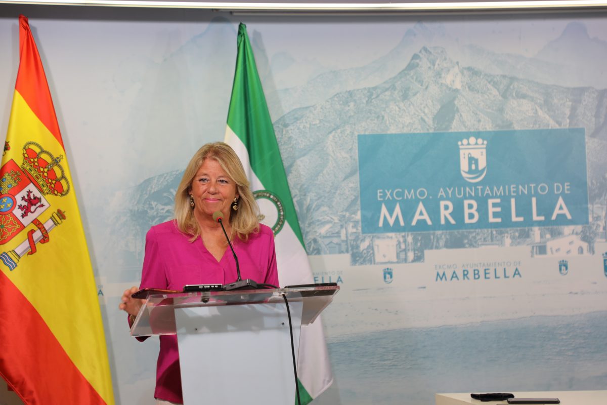 Muñoz afirma que la legalidad en Marbella no ha estado cuestionada "ni un solo minuto, menos por el PSOE" - 0H3A3574 Ángeles Muñoz Alcaldesa de Marbella