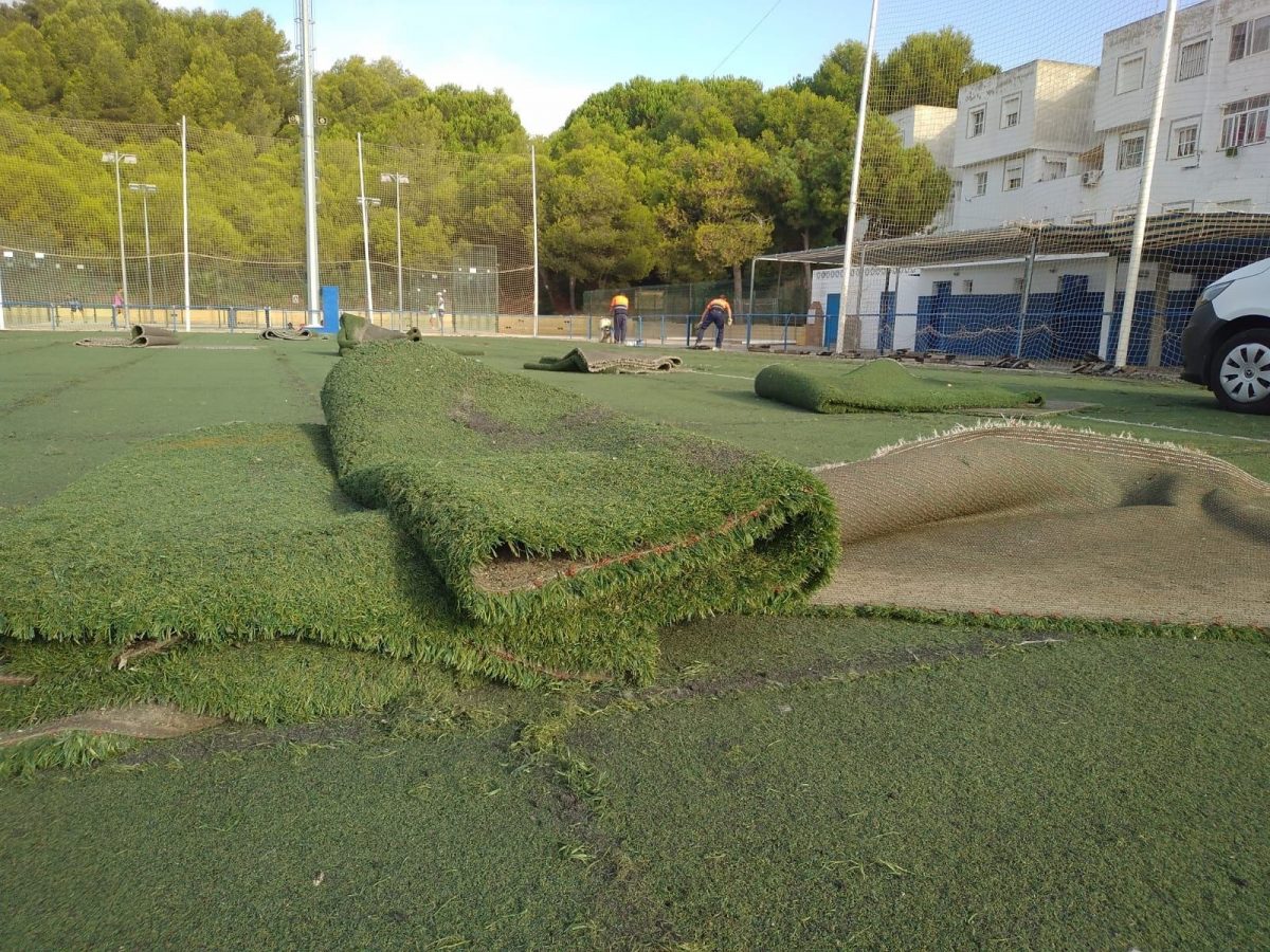 El campo de fútbol municipal 'Las Viñas' realizará algunas mejoras - Campo de Futbol Municipal Las Vinas de Manilva El campo de fútbol municipal 'Las Viñas' realizará algunas mejoras - Campo de Futbol Municipal Las Vinas de Manilva