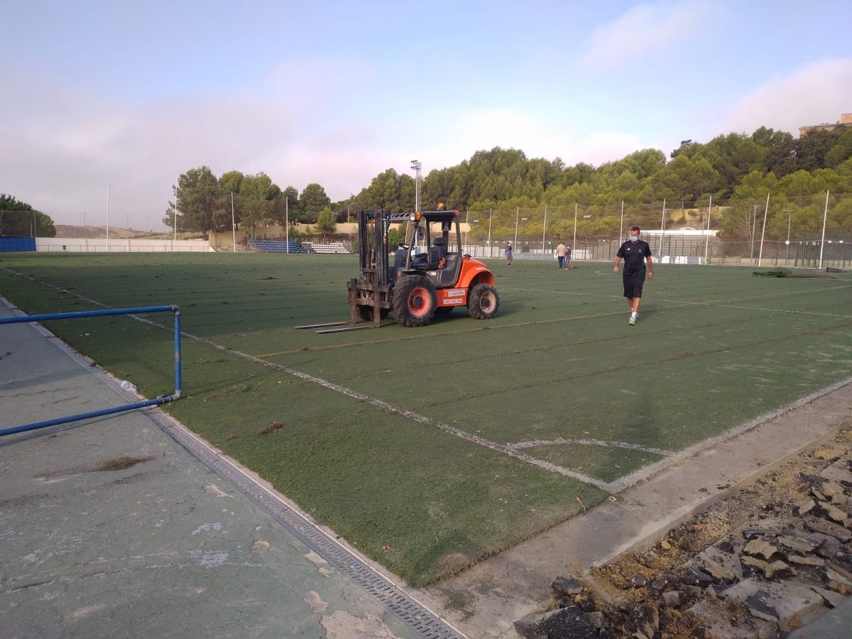 El campo de fútbol municipal 'Las Viñas' realizará algunas mejoras - Campo de Futbol Municipal Las Vinas Campo de Fútbol Municipal 'Las Viñas'