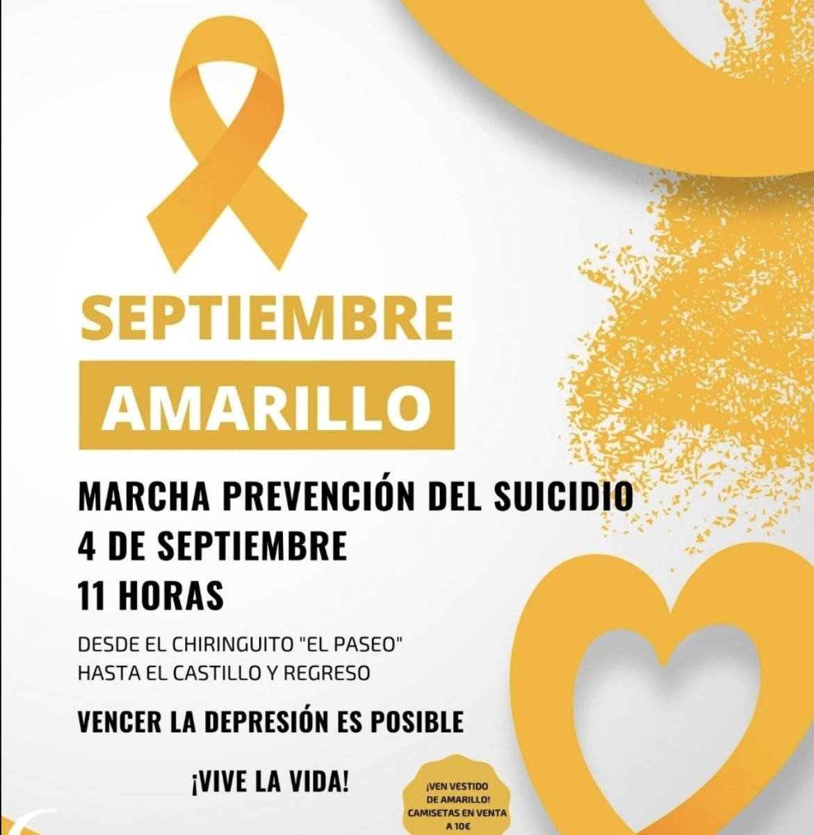 Manilva, en marcha contra el suicidio el próximo 4 de septiembre - Captura de pantalla 2021 08 24 a las 16.41.30 Marcha contra el suicidio 'Septiembre amarillo'.